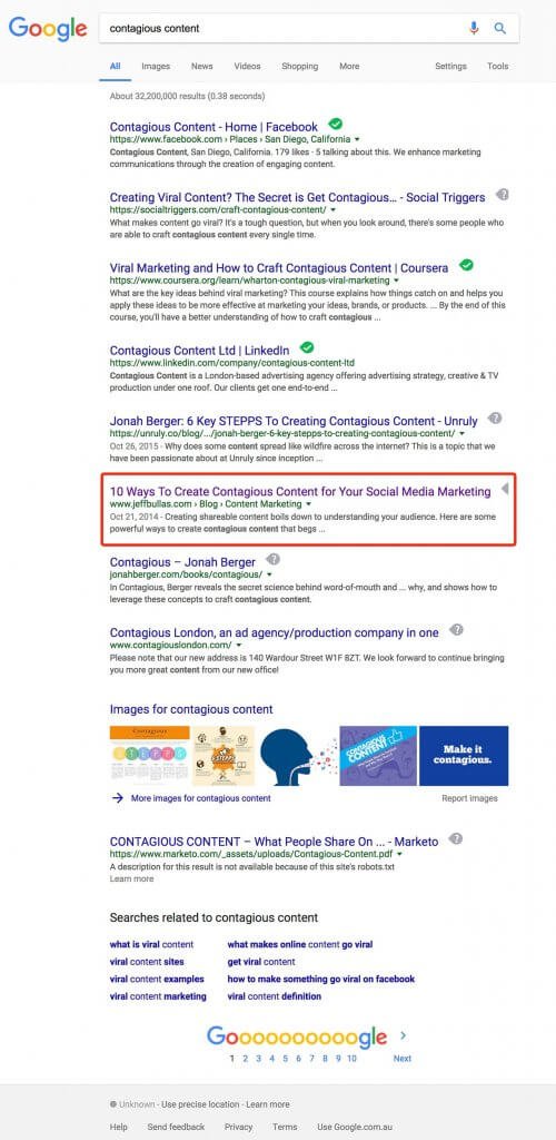 content writing service - contagious content