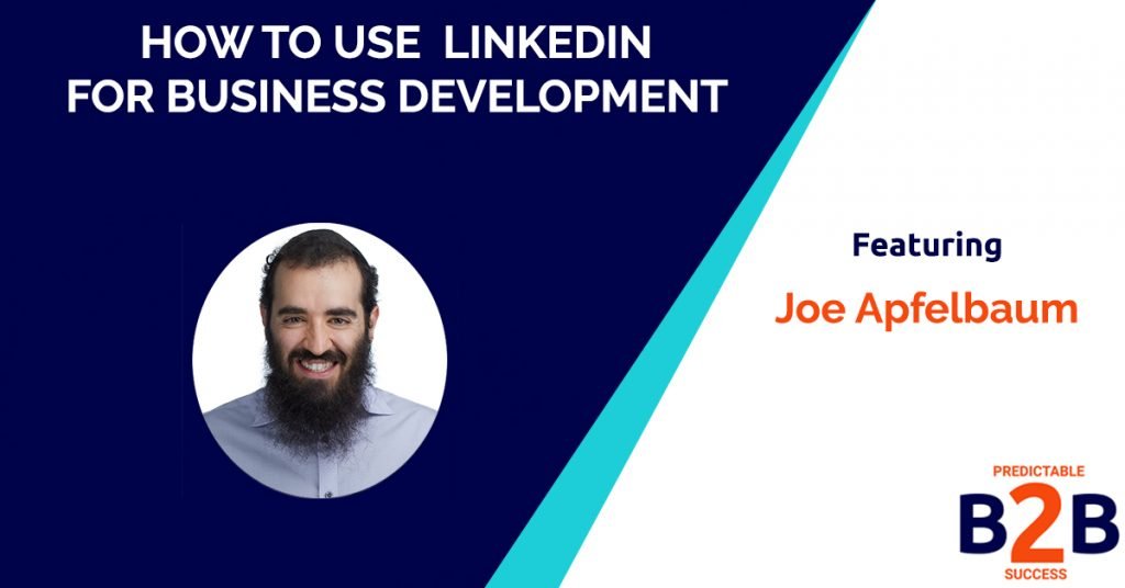 how to use LinkedIn for business development