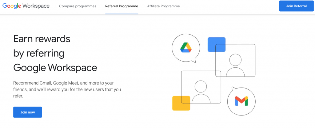 Google referral marketing program