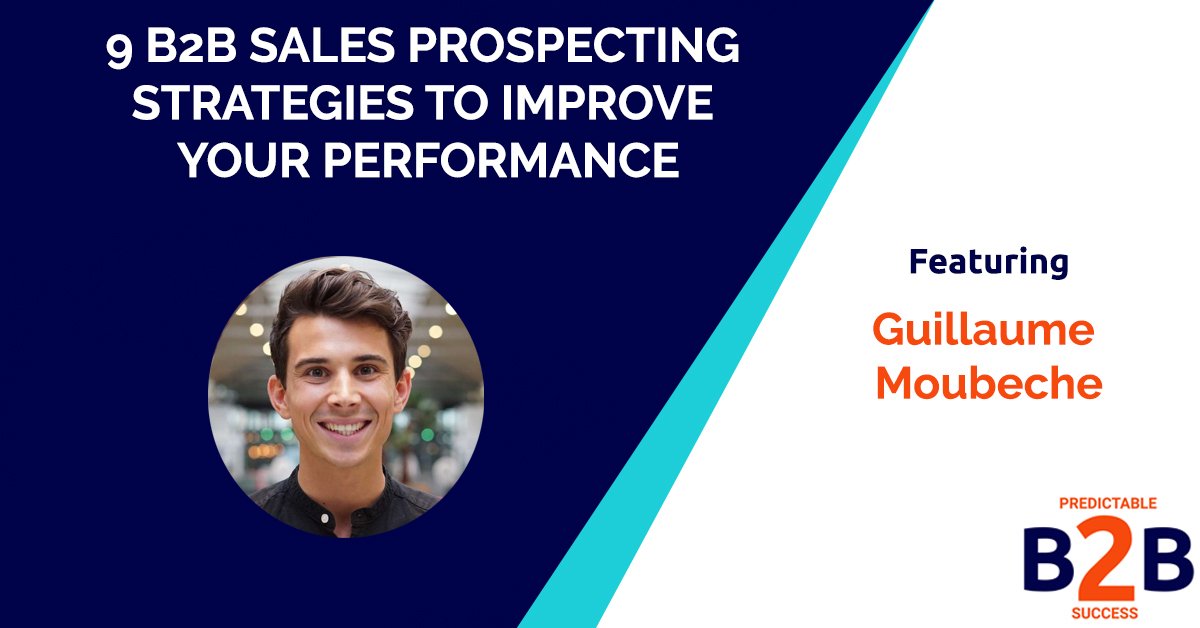 b2b sales prospecting strategies