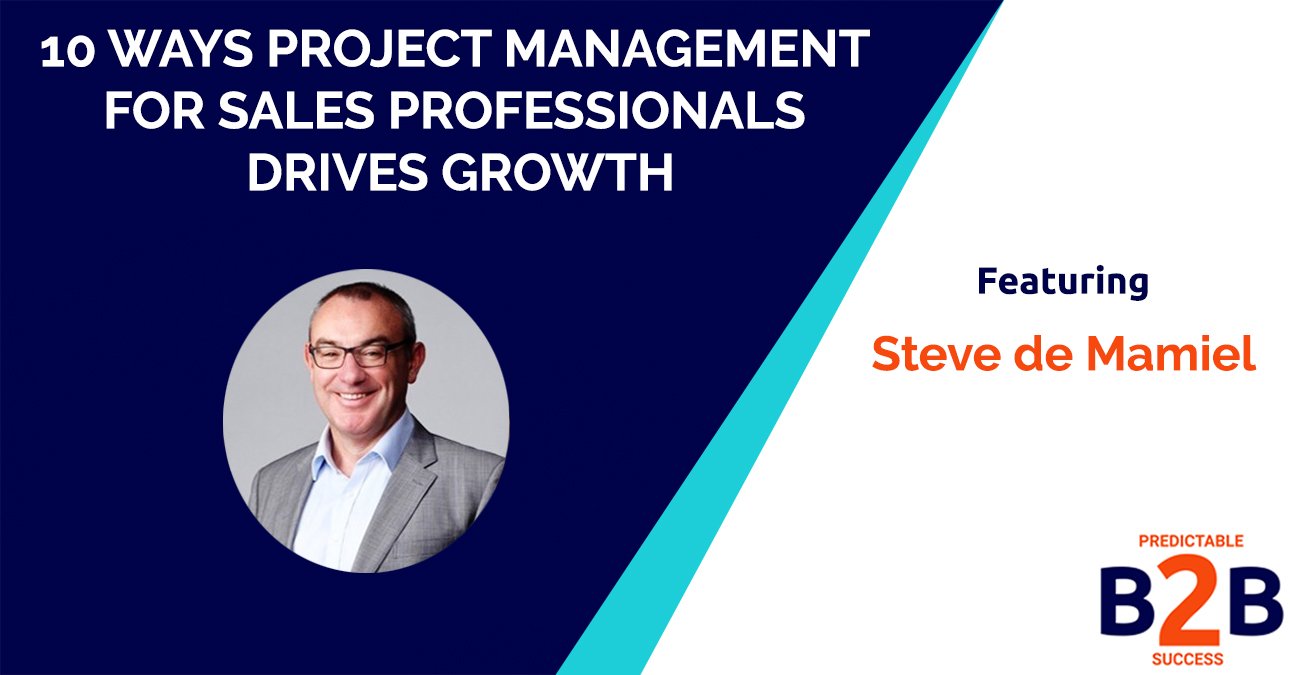 project management for sales professionals