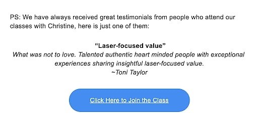 email marketing funnel example from mindvalley