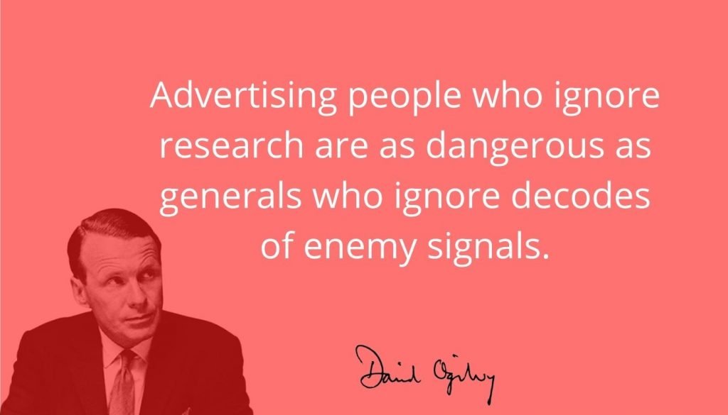 Ogilvy on ignoring research