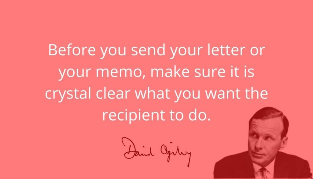 be specific in your CTA quote