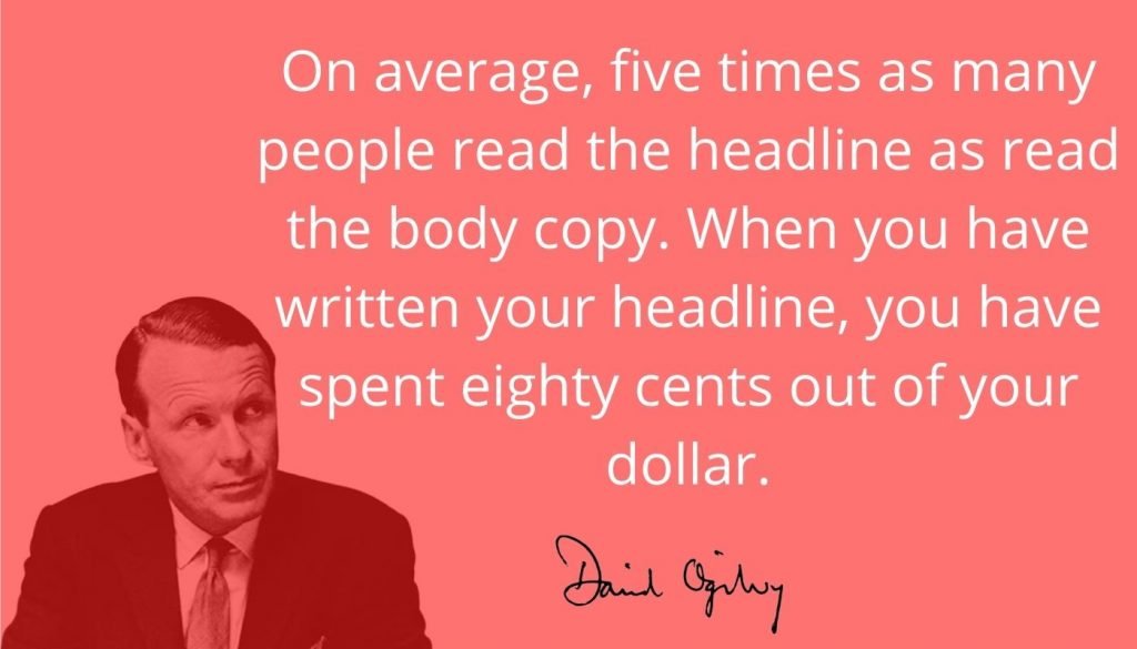 Ogilvy on being specific