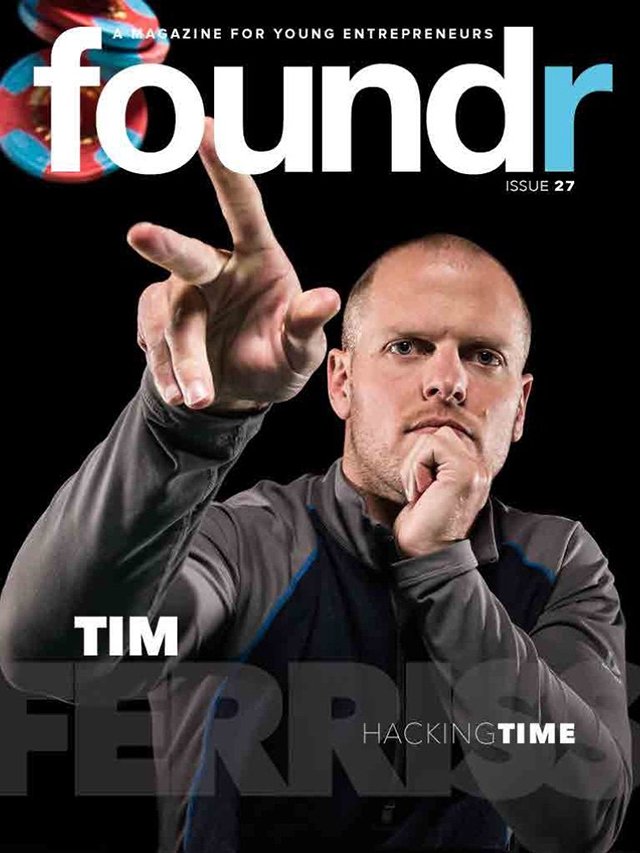 tim ferris on foundr mag cover