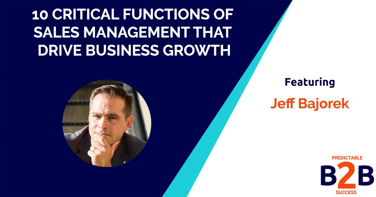 10 critical functions of sales management that drive business growth