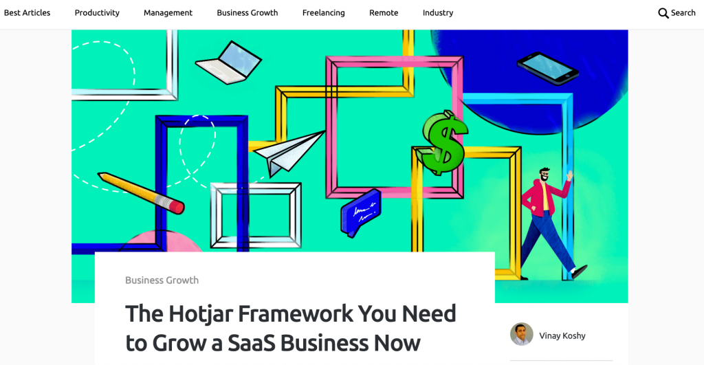 Hotjar growth framework article