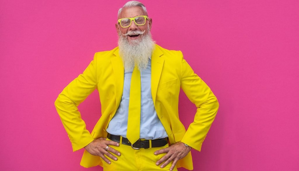 yellow suit method - man with yellow suit