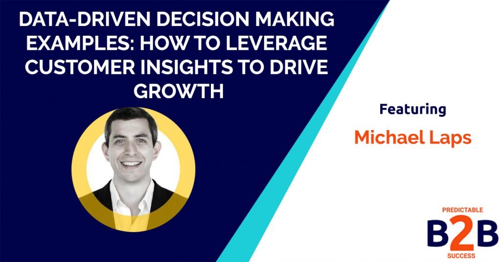 Data-driven decision making examples