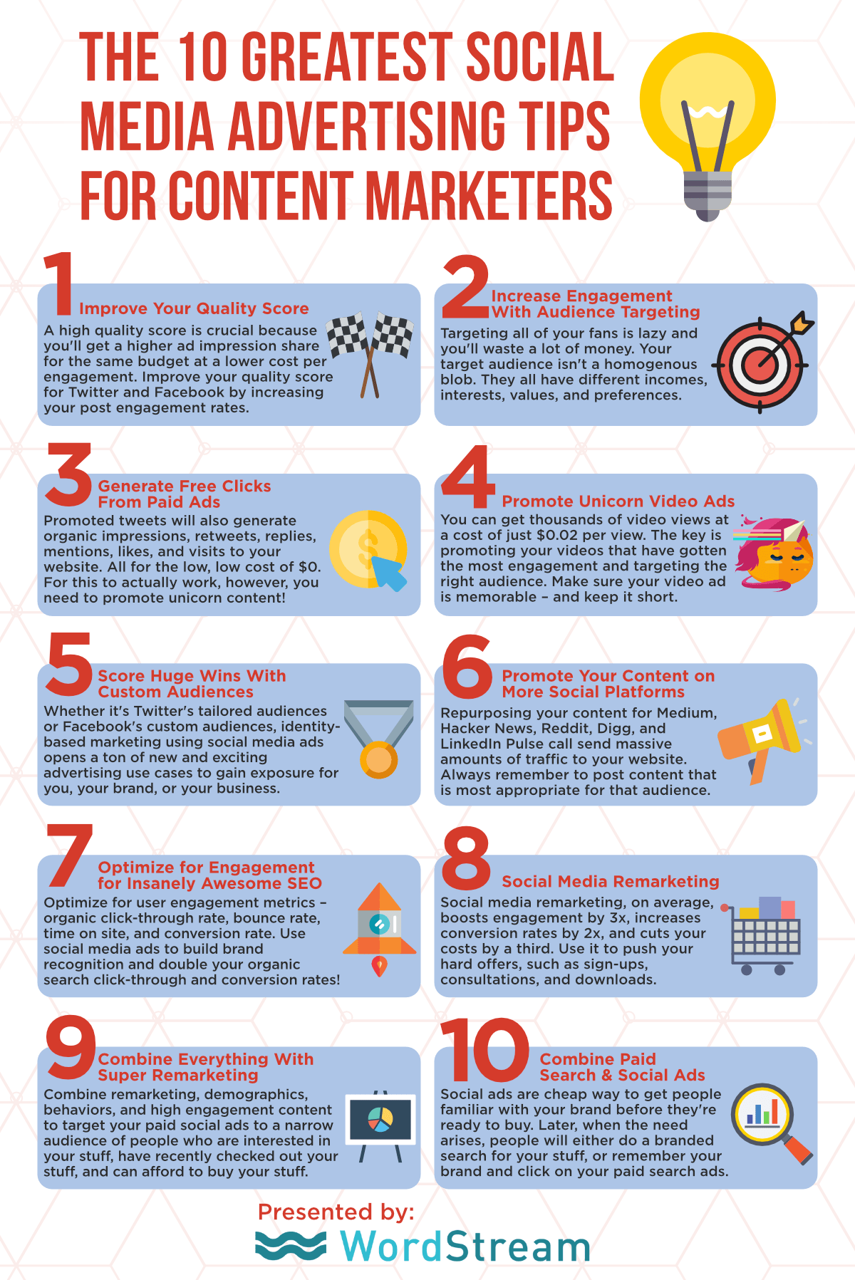 social meda advertising tips