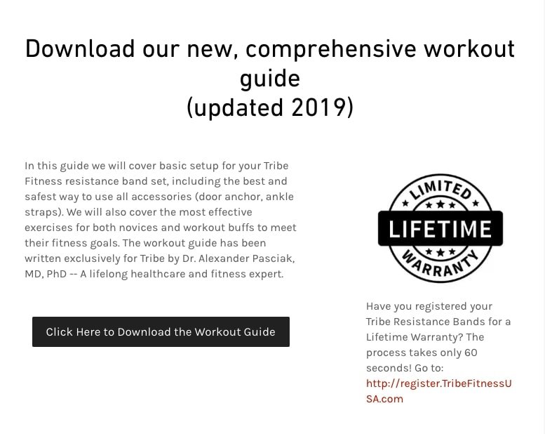 Example from Tribefitness