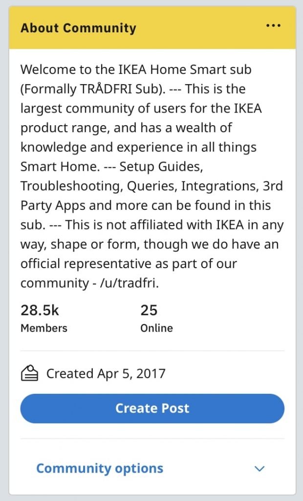Reddit community takeover example