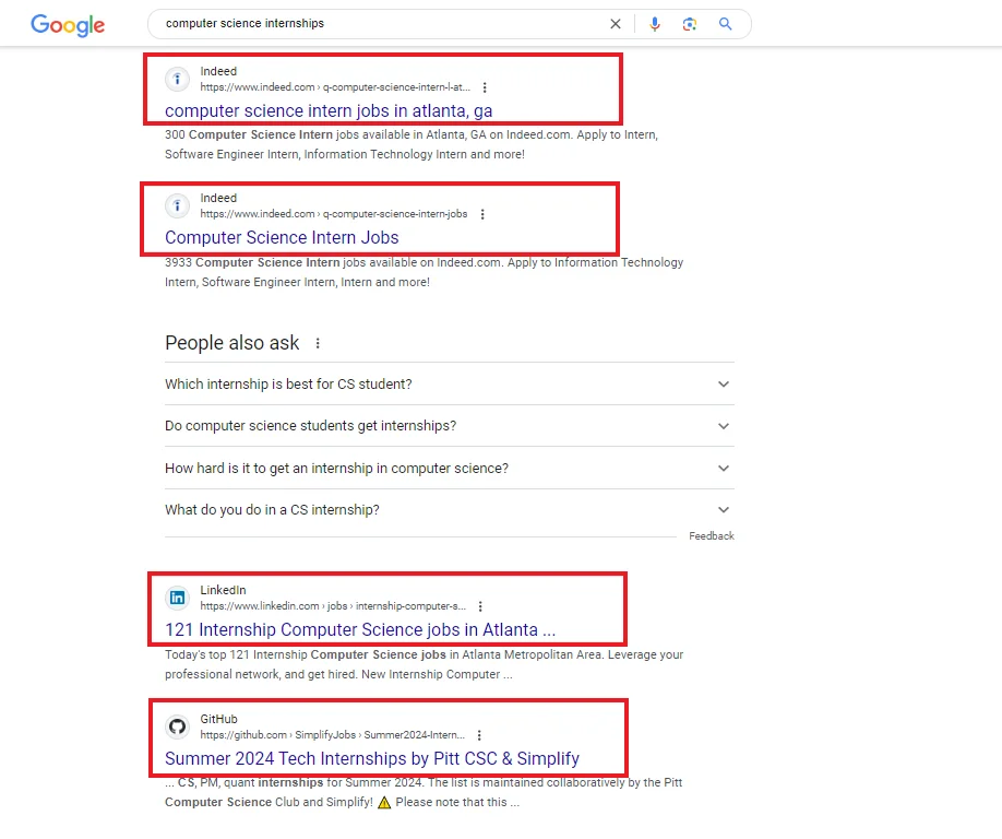 SEO Essentials-Google SERP