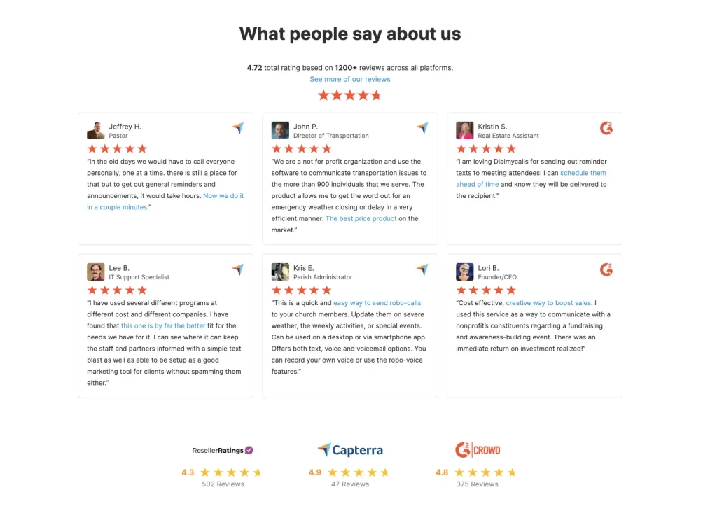 social proof product page design