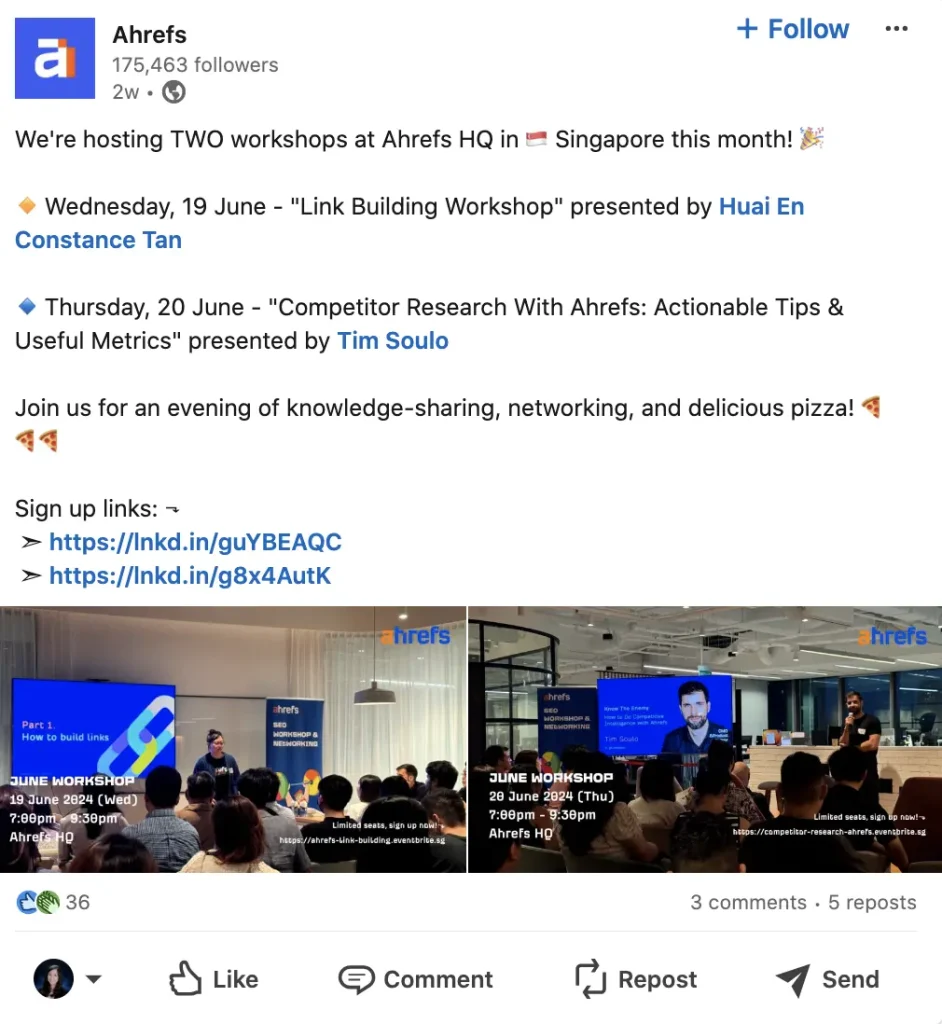 Ahrefs getting qualified b2b leads with lead magnets