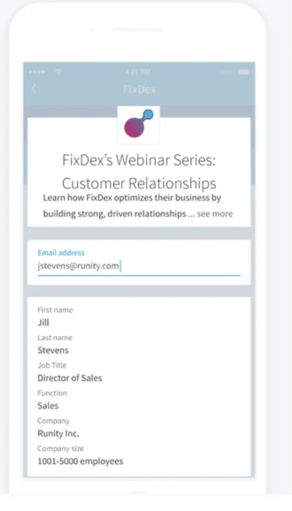 LinkedIn lead generation ads to get qualified b2b leads
