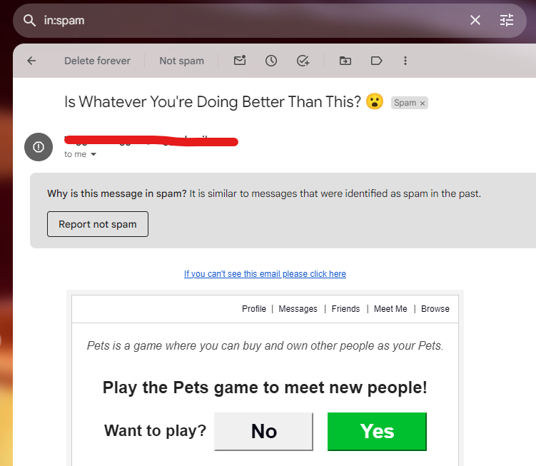subject line example