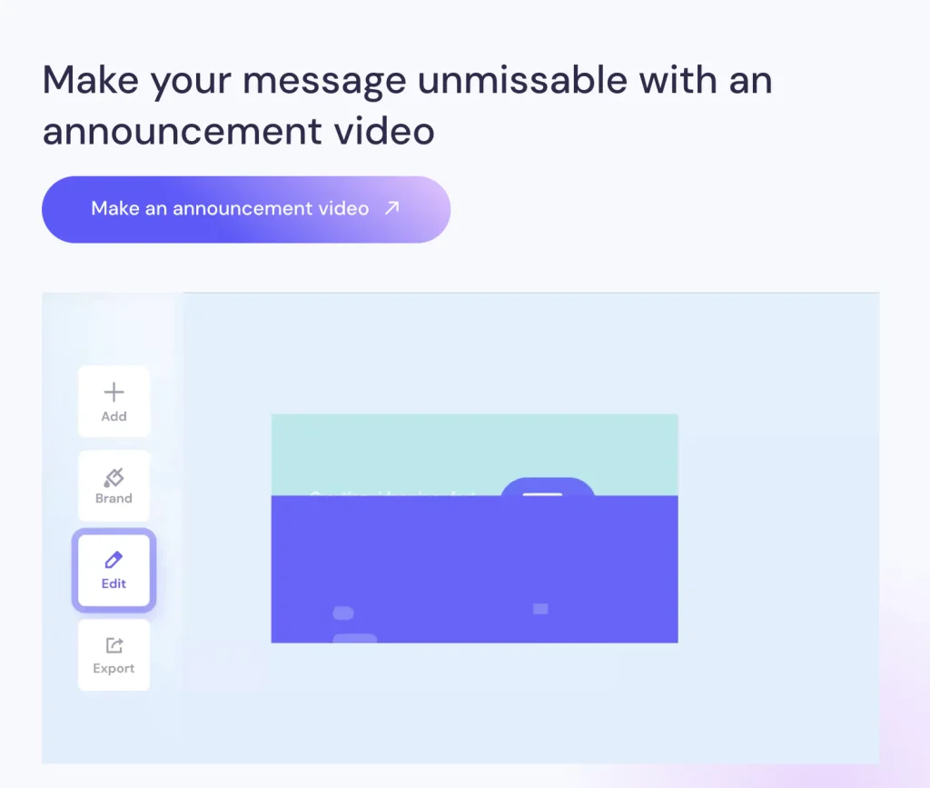 Bitable user-centric website design - CTA example