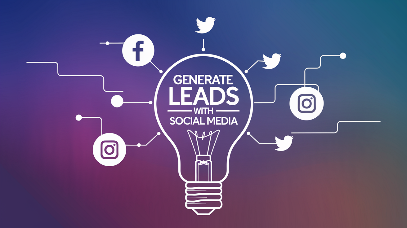 generate leads through social media